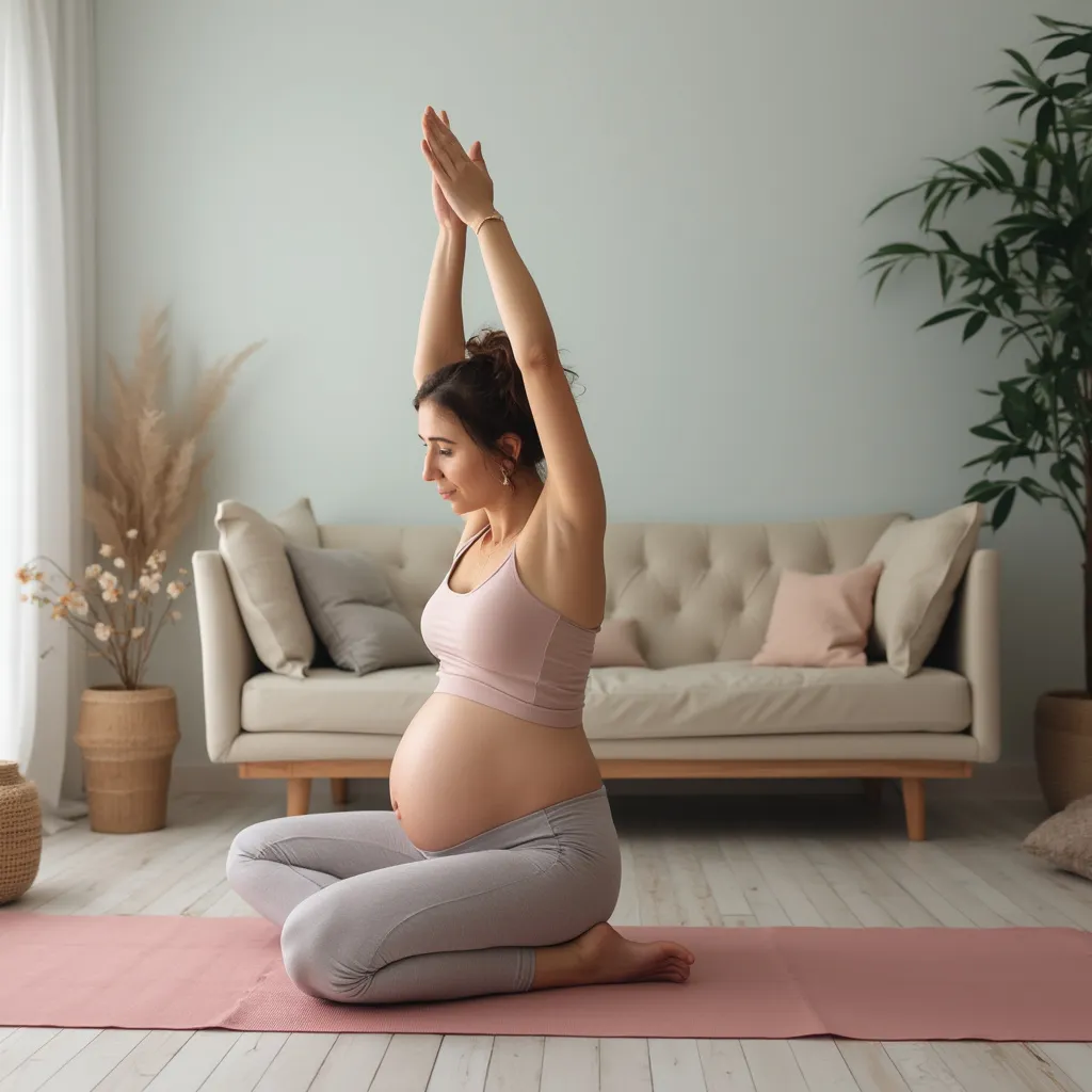 Anna Pre- und Postnatal Yoga zuhause